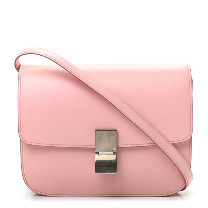 Celine Box Calfskin Medium Classic Box Flap Bag Pink 1 of 11