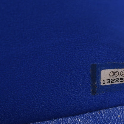 Chanel Caviar Quilted Jumbo Single Flap Blue 8 of 11