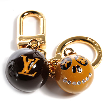 Louis Vuitton Halloween Jack and Lucie Key Cles Brown 4 of 5