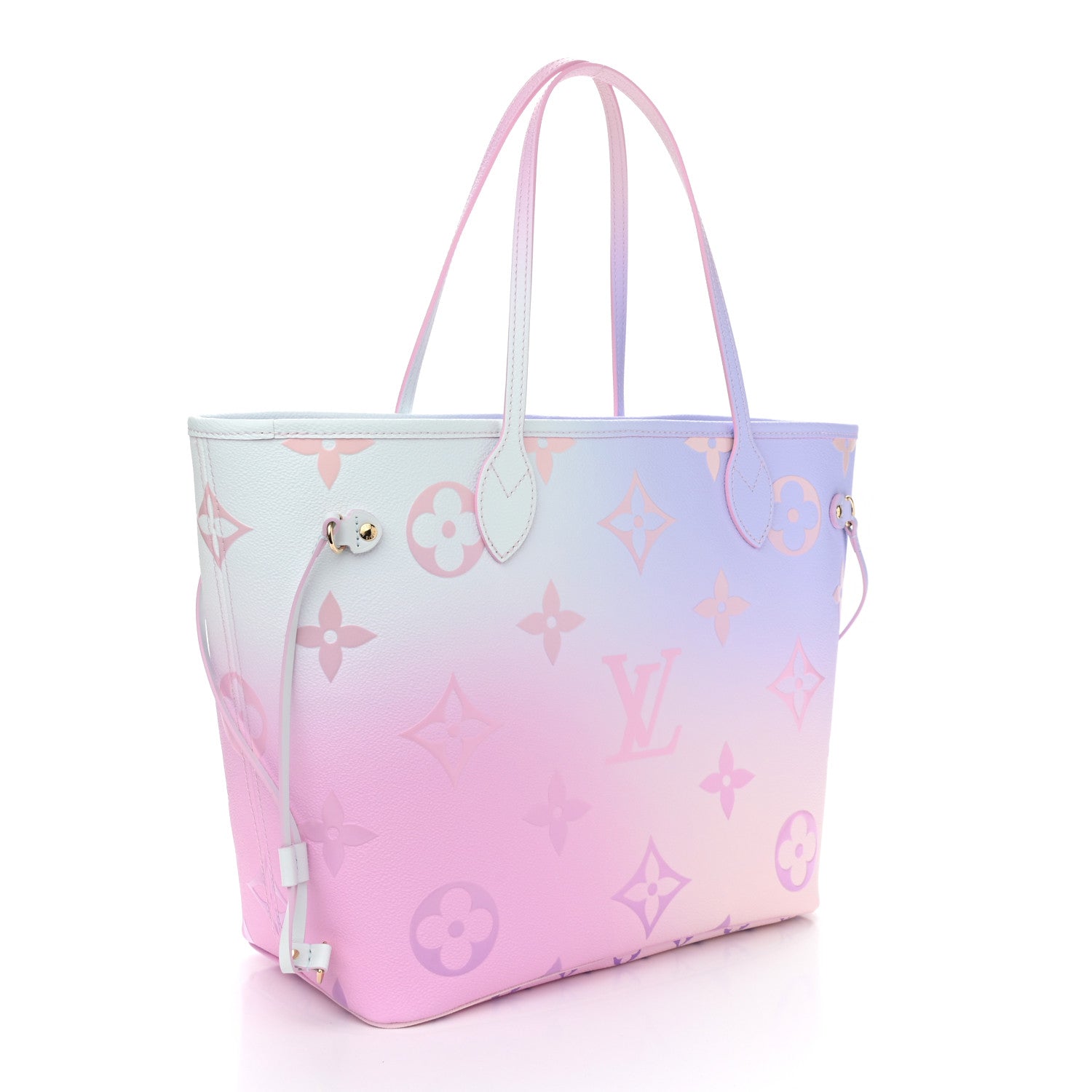 Louis Vuitton Monogram Giant Spring In The City Neverfull MM Sunrise Pastel 4 of 11