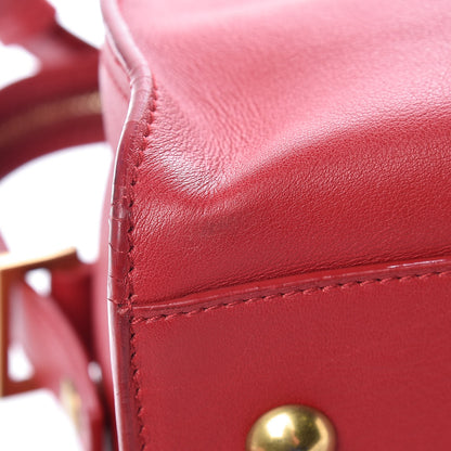 Saint Laurent Calfskin Small Classic Y Cabas Rouge Orient 9 of 20