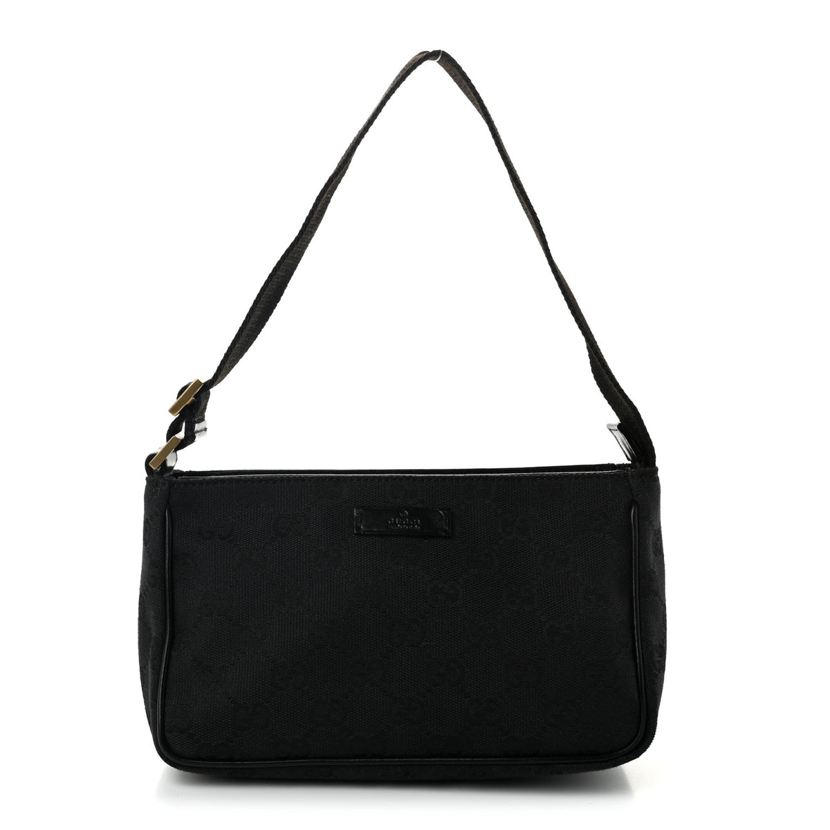 Monogram Shoulder Bag  Black