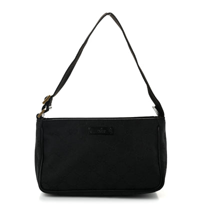 Gucci Monogram Shoulder Bag  Black 1 of 9