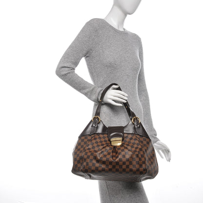 Louis Vuitton Damier Ebene Sistina GM 2 of 7