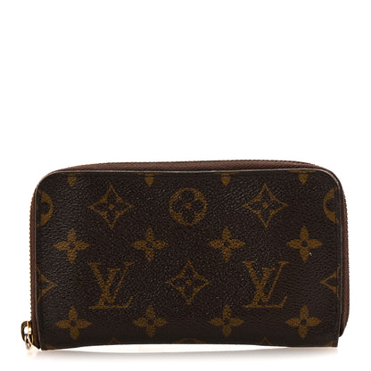 Louis Vuitton Monogram Porte-Monnaie Zippy Wallet 1 of 9
