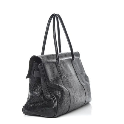 Mulberry Natural Leather Small Bayswater Black 3 of 10