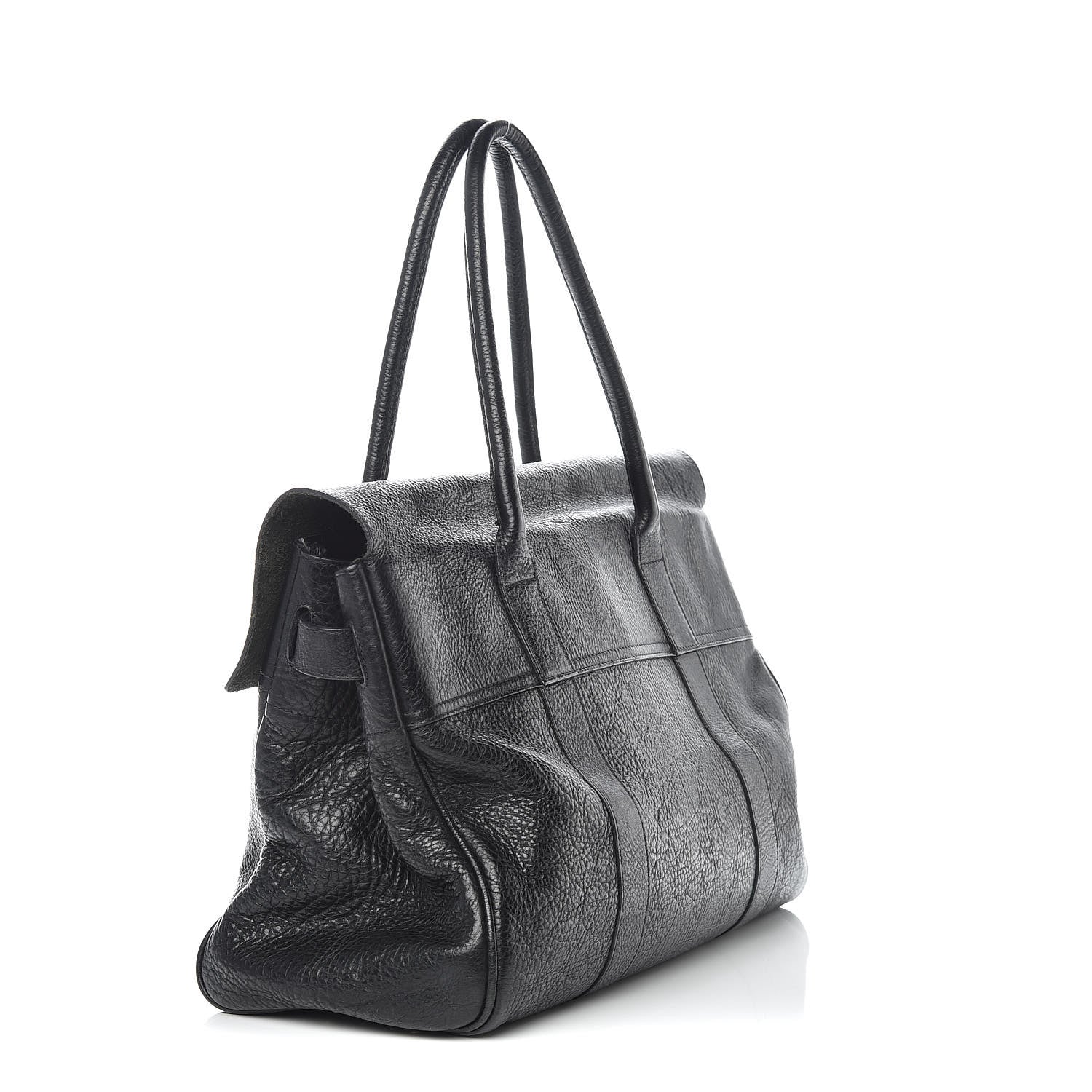 Mulberry Natural Leather Small Bayswater Black 3 of 10