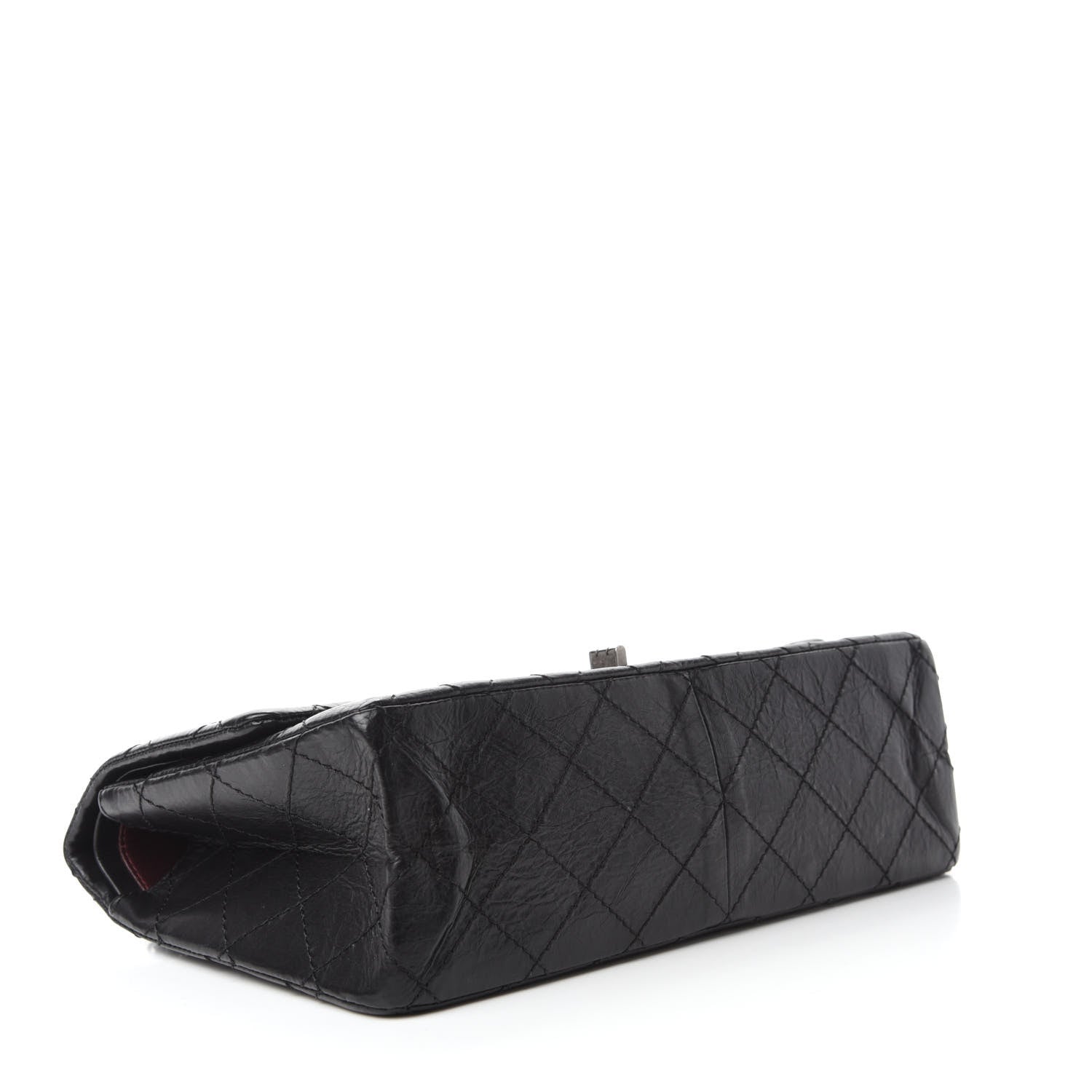 Chanel Aged Calfskin Quilted 2.55 Reissue 226 Flap Black 4 of 11