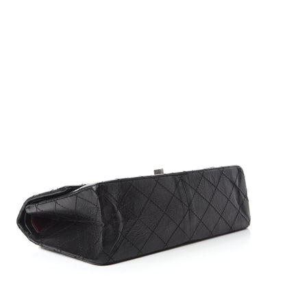 Chanel Aged Calfskin Quilted 2.55 Reissue 226 Flap Black 4 of 11