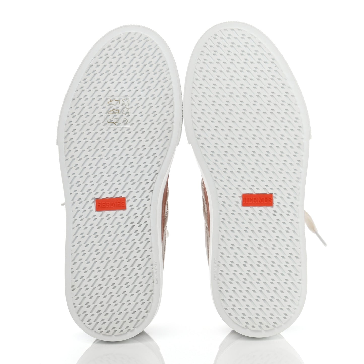 Calfskin Deep Sneakers 36 Multicolor White Gold