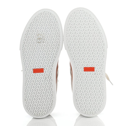 Hermes Calfskin Deep Sneakers 36 Multicolor White Gold 5 of 8