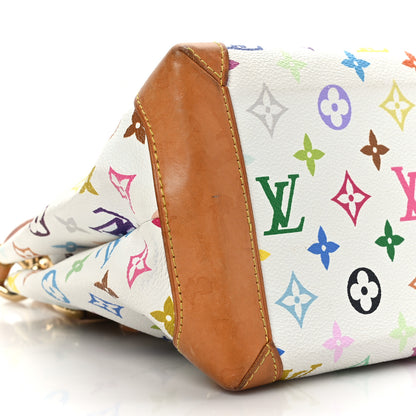 Louis Vuitton Monogram Multicolor Audra White 6 of 8