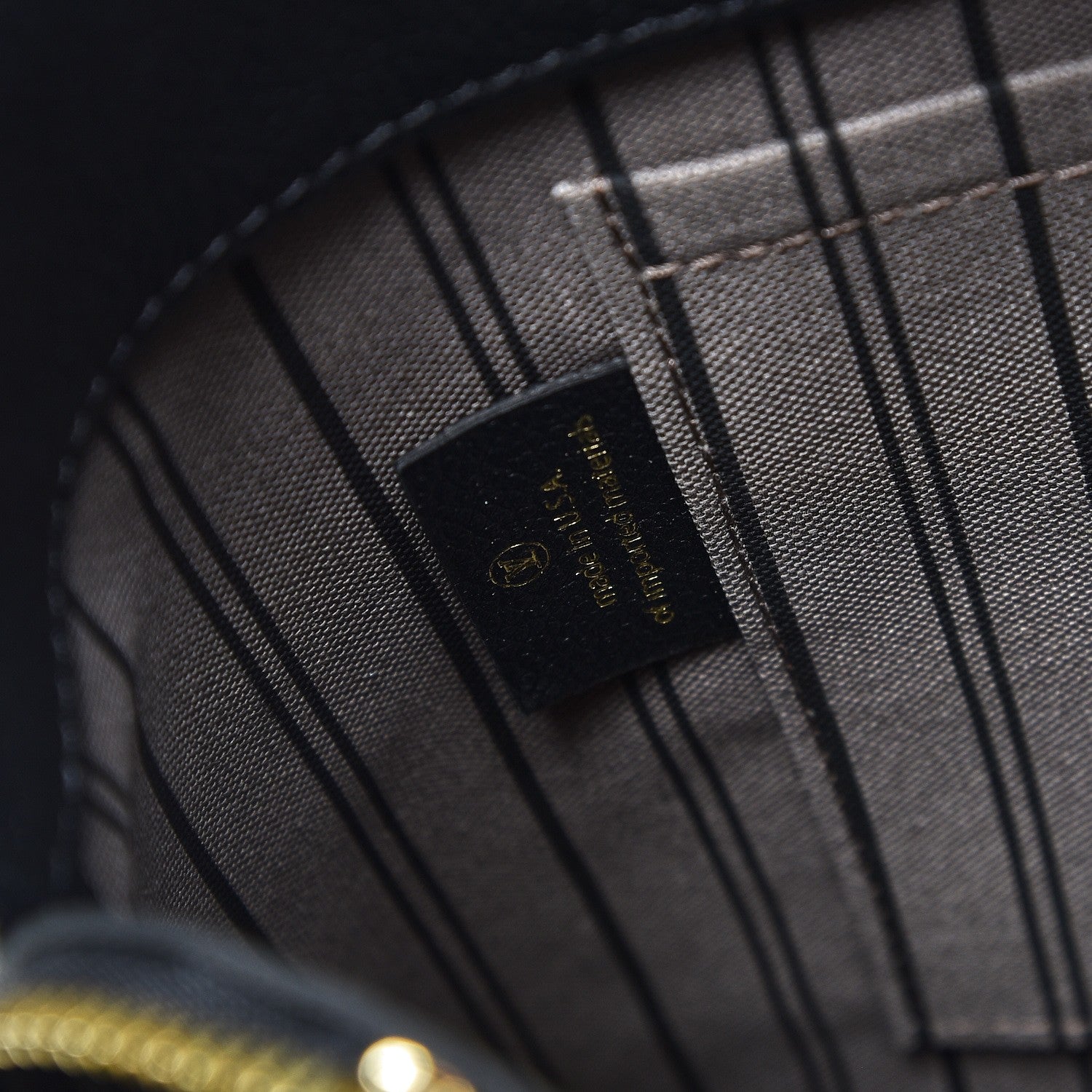 Louis Vuitton Empreinte Montaigne GM Black 8 of 8