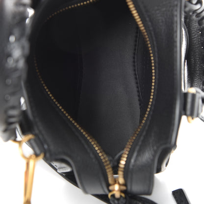 Balenciaga Grained Calfskin Neo Classic Gold Hardware Nano City Crossbody Black 5 of 11