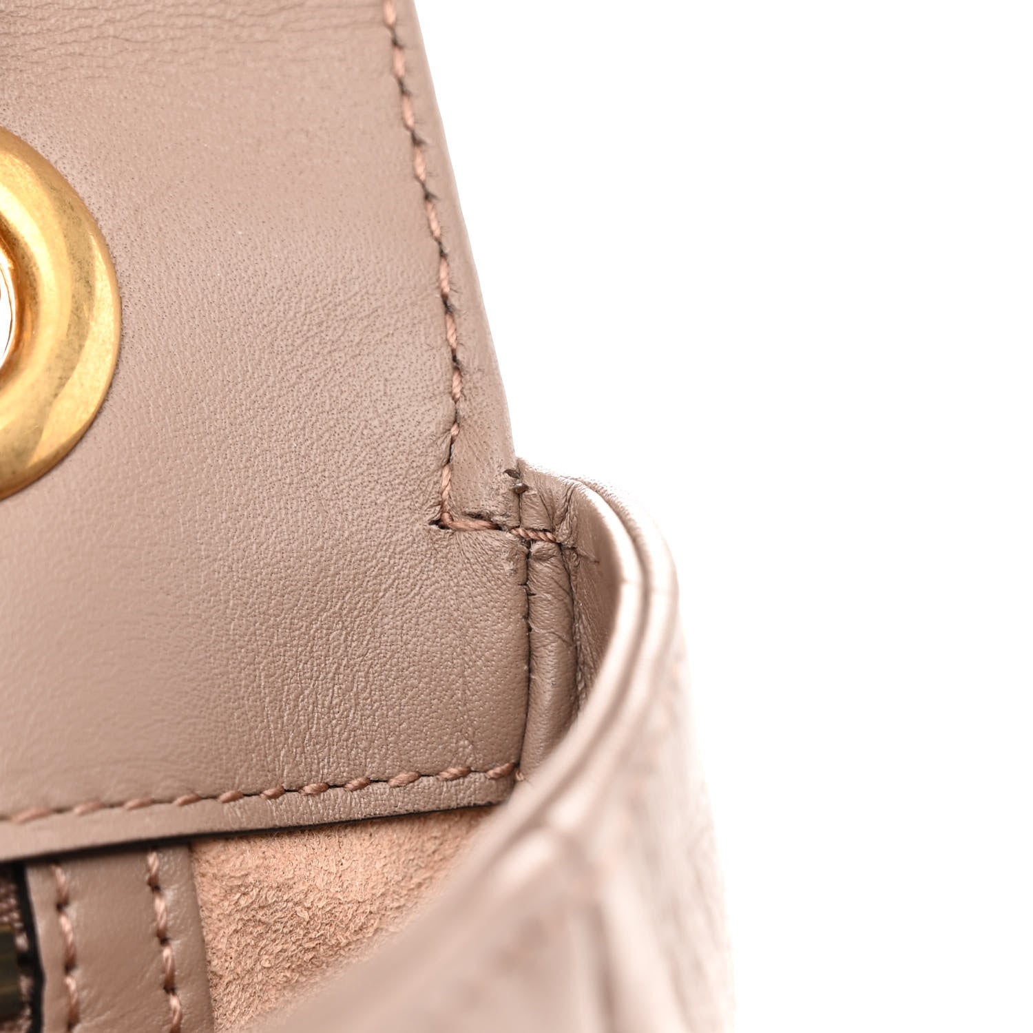 Gucci Calfskin Matelasse Small GG Marmont Shoulder Bag Porcelain Rose 11 of 11
