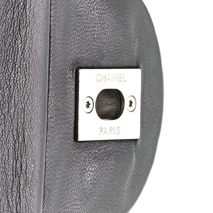Chanel Lambskin Quilted Jumbo Coco Rain Flap Black 7 of 11