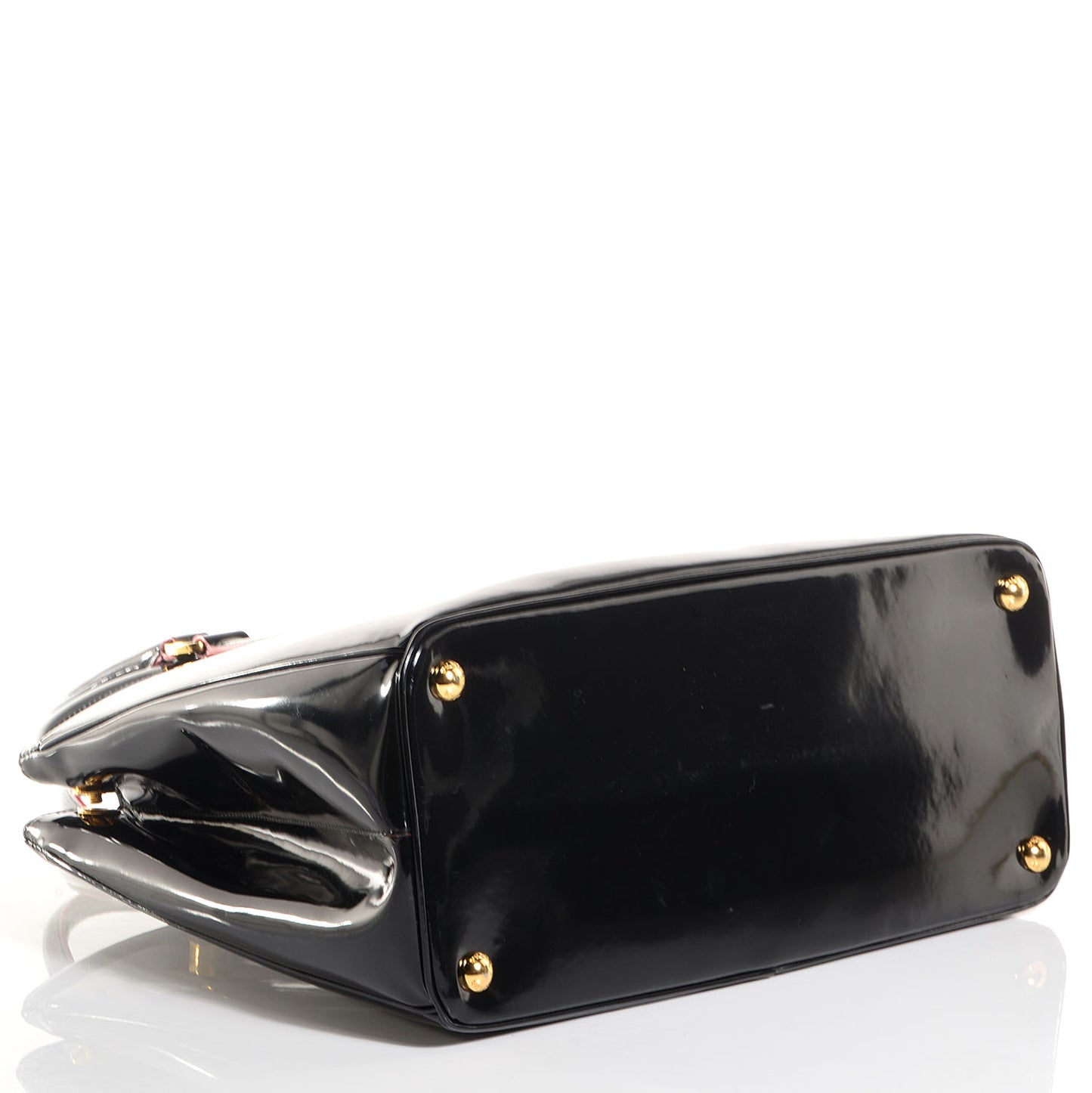 Spazzolato Parabole Tote Nero Black