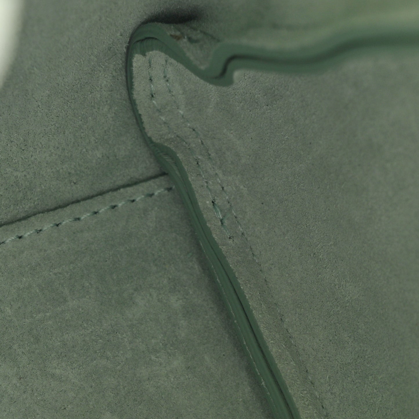 Textured Calfskin Mini G Hobo Celadon