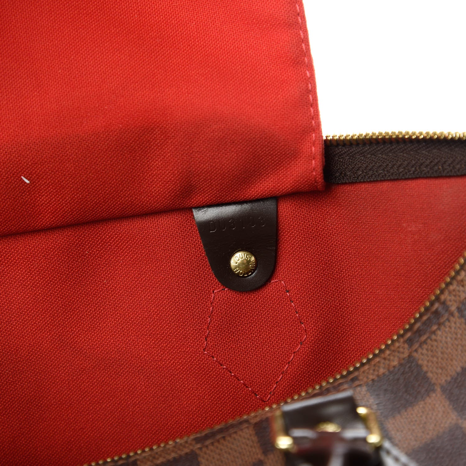 Louis Vuitton Damier Ebene Speedy Bandouliere 35 9 of 10