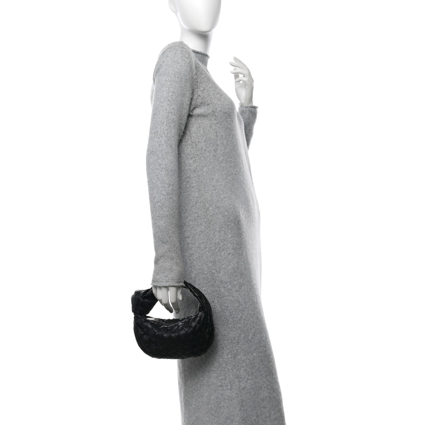 Nappa Intrecciato Mini Jodie Black