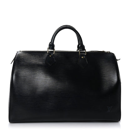 Louis Vuitton Epi Speedy 35 Black 1 of 13
