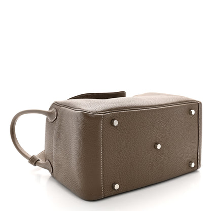 Hermes Taurillon Clemence Lindy 30 Etoupe 4 of 12