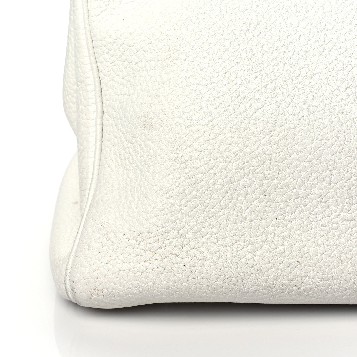 Hermes Taurillon Clemence Lizard Club Birkin 35 Blanc Gris Perle Sanguine 15 of 18