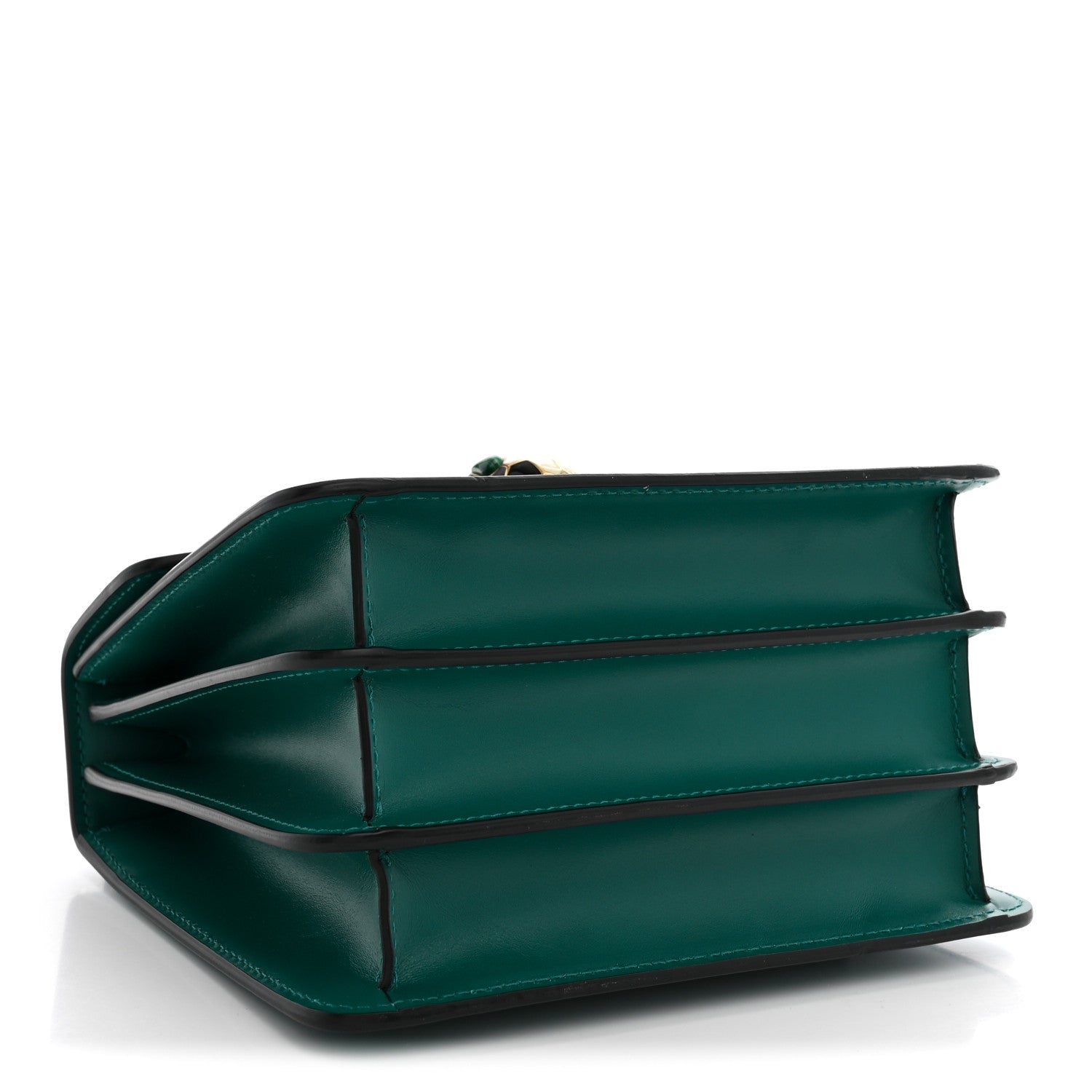 Bulgari Calfskin Serpenti Forever Top Handle Emerald Green 4 of 10