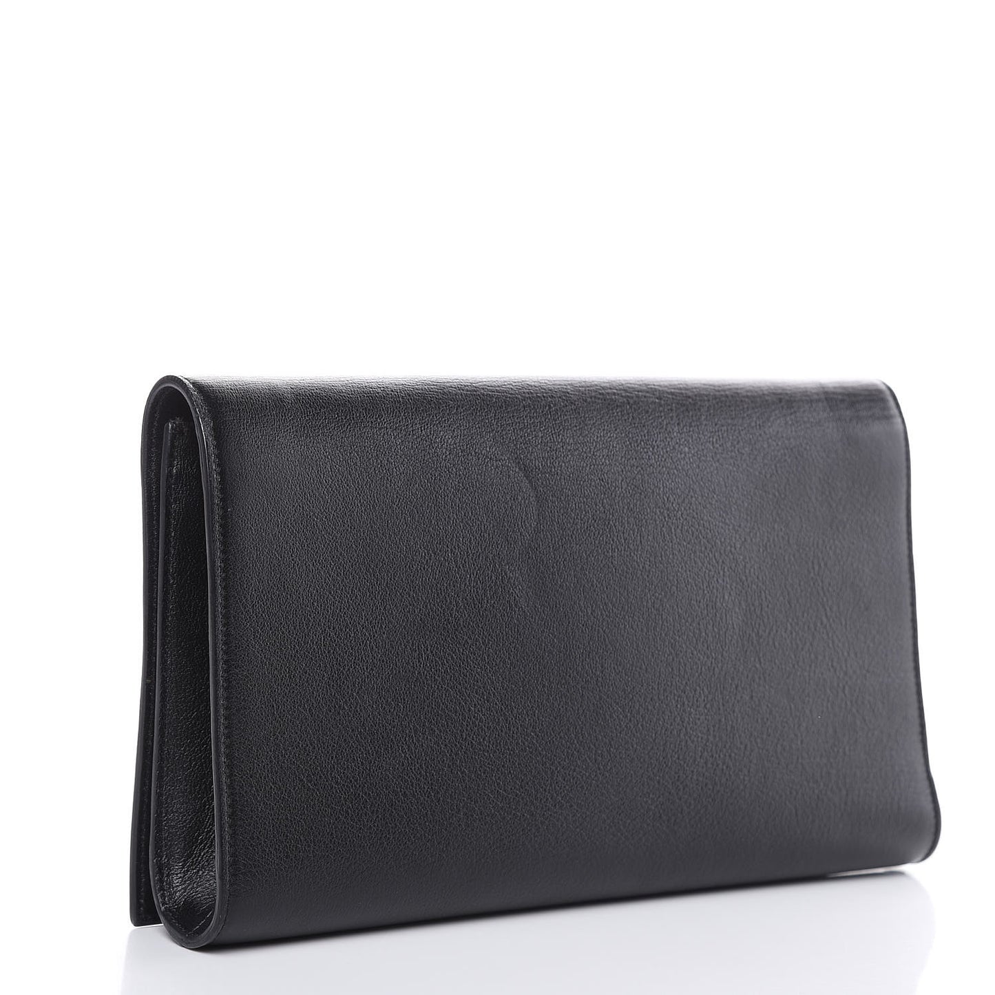 Calfskin Monogram Large Belle De Jour Clutch Black