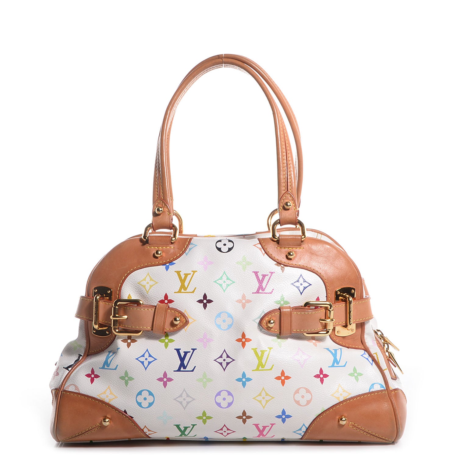 Louis Vuitton Monogram Multicolor Claudia White 1 of 7
