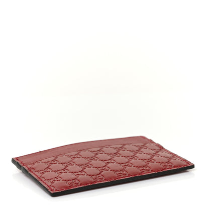 Gucci Microguccissima Card Holder Red 4 of 9