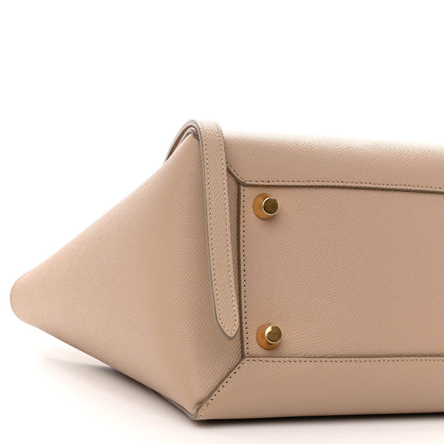 Grained Calfskin Mini Belt Bag Light Taupe