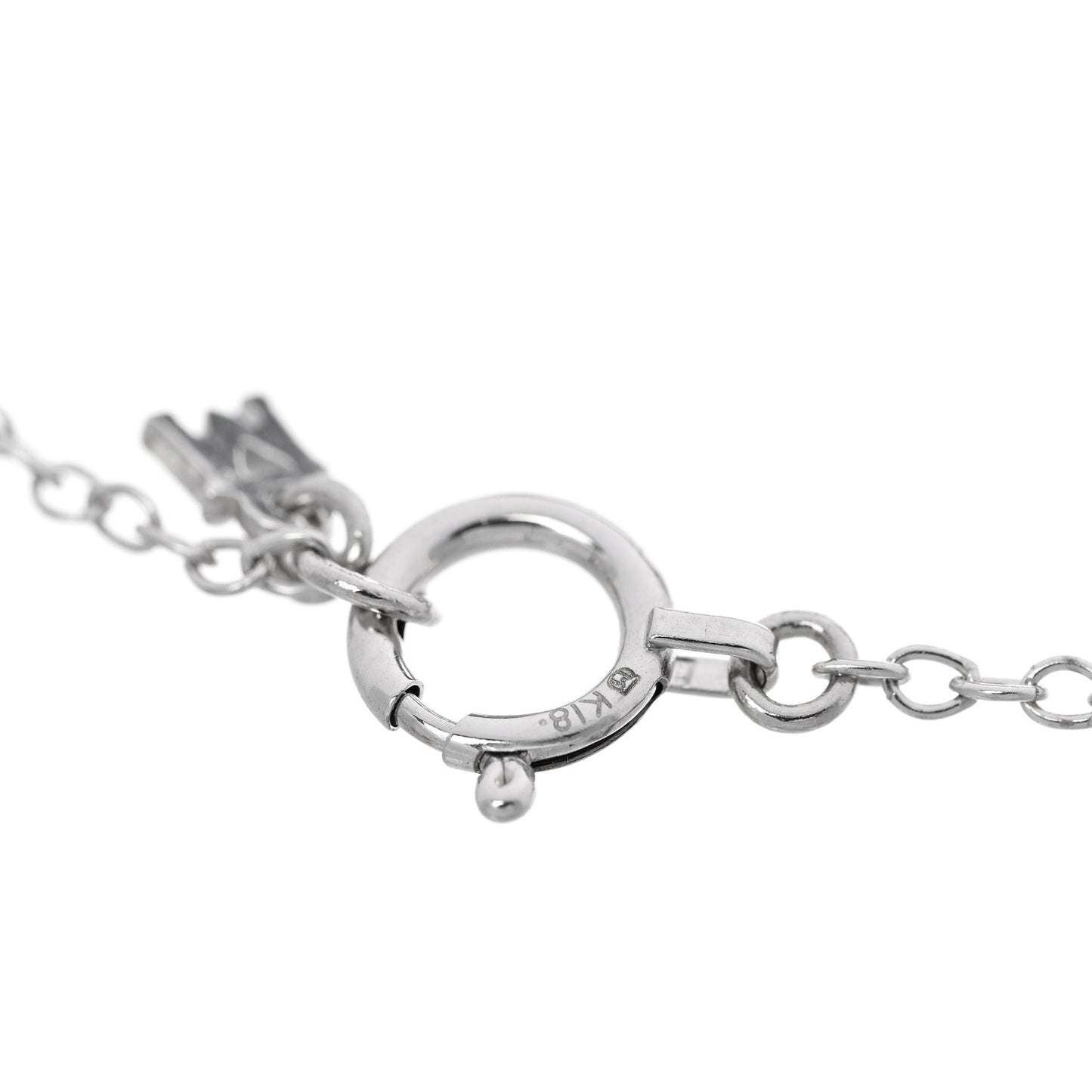 18K White Gold Akoya Cultured Two Pearl Station Bracelet