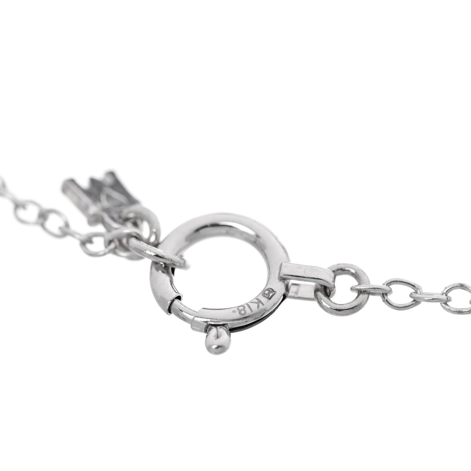 Mikimoto 18K White Gold Akoya Cultured Two Pearl Station Bracelet 3 of 3