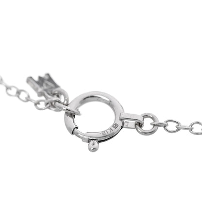 Mikimoto 18K White Gold Akoya Cultured Two Pearl Station Bracelet 3 of 3