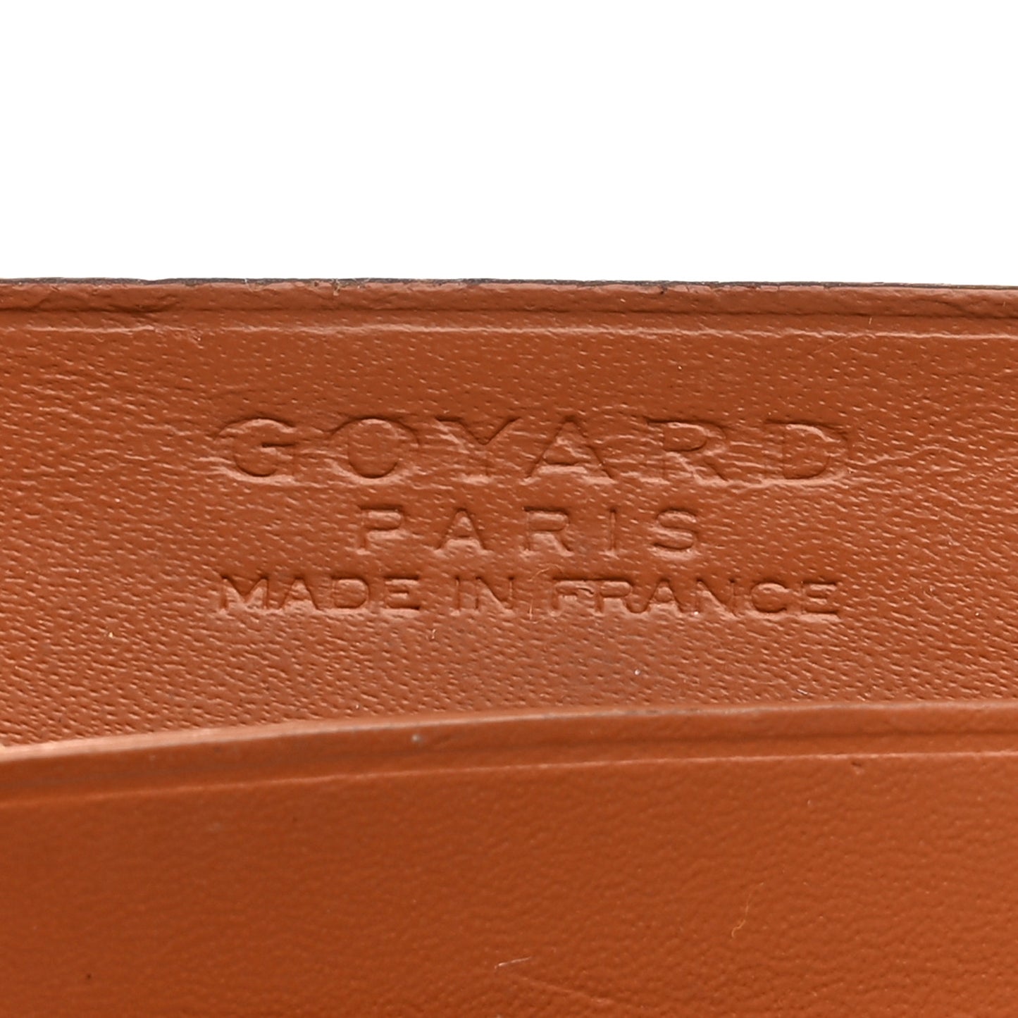 Goyardine Saint Sulpice Card Holder Black Gold