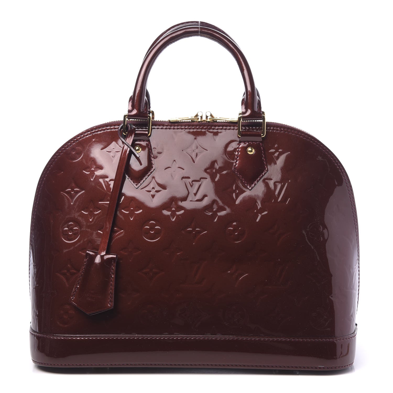Louis Vuitton Vernis Alma PM Rouge Fauviste 1 of 10