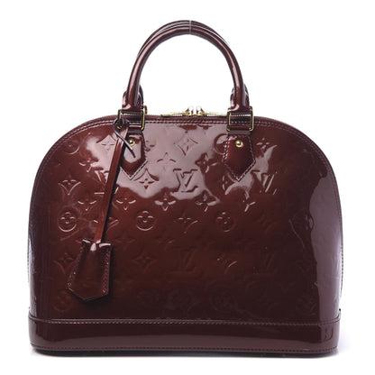 Louis Vuitton Vernis Alma PM Rouge Fauviste 1 of 10