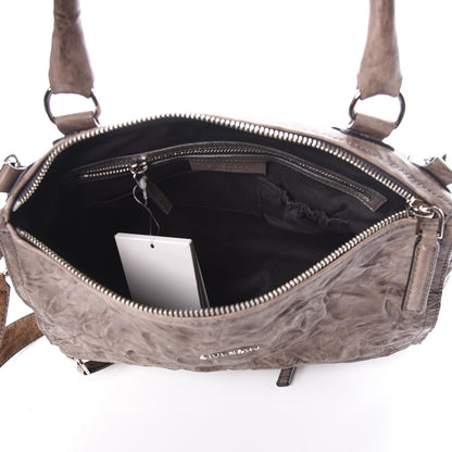 Givenchy Tumbled Sheepskin Medium Pandora Charcoal 7 of 9