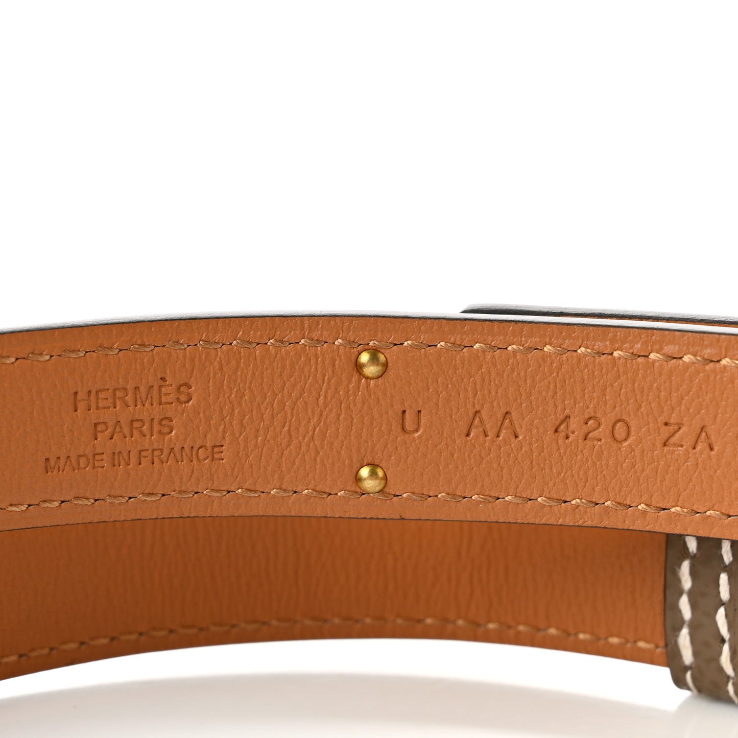 Epsom Kelly Belt Etoupe