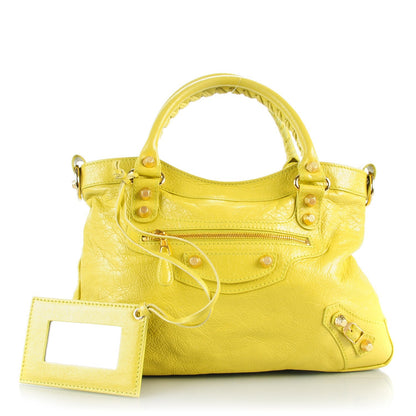 Balenciaga Agneau Giant 12 Gold Hardware Town Jaune Poussin 1 of 8