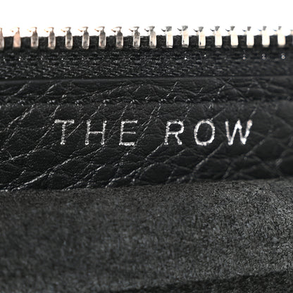 The Row Grained Calfskin Large Slouchy Banana Bag Black 6 of 10