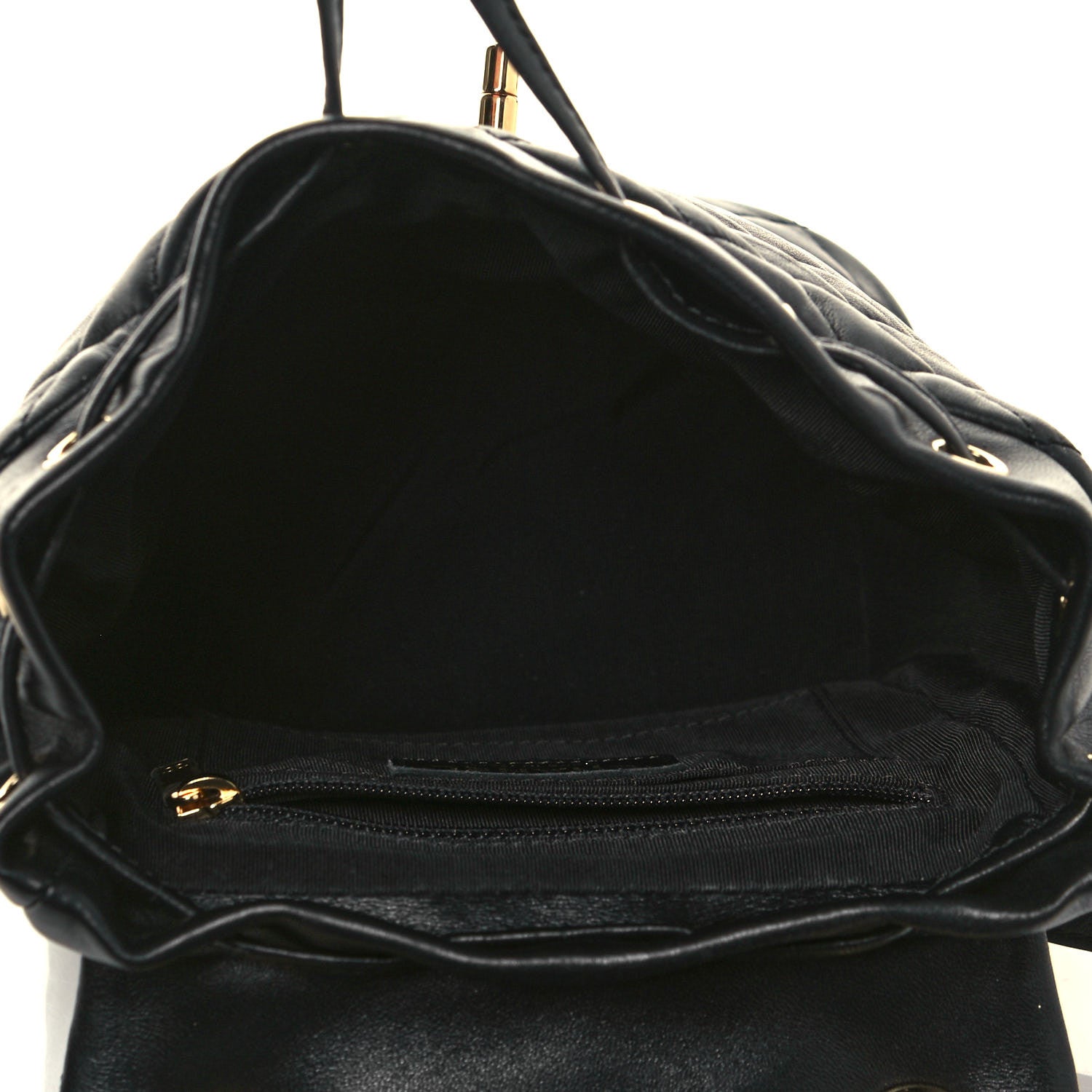Chanel Calfskin Quilted Mini Urban Spirit Backpack Black 5 of 12