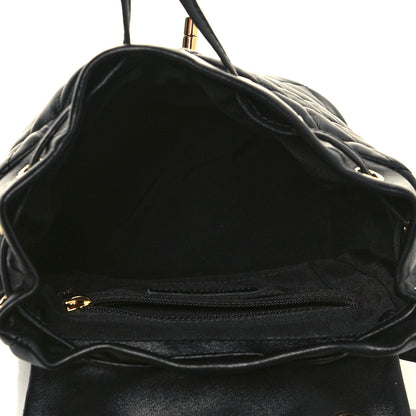 Chanel Calfskin Quilted Mini Urban Spirit Backpack Black 5 of 12