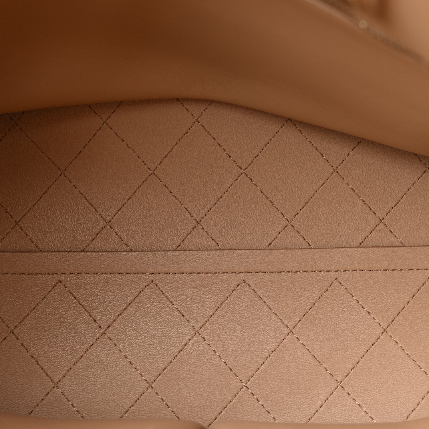 Chanel Calfskin Large Serial Shopper Tote Beige 5 of 12