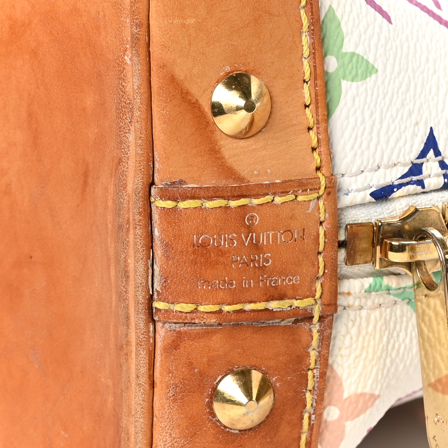 Louis Vuitton Monogram Multicolor Alma PM White 6 of 12