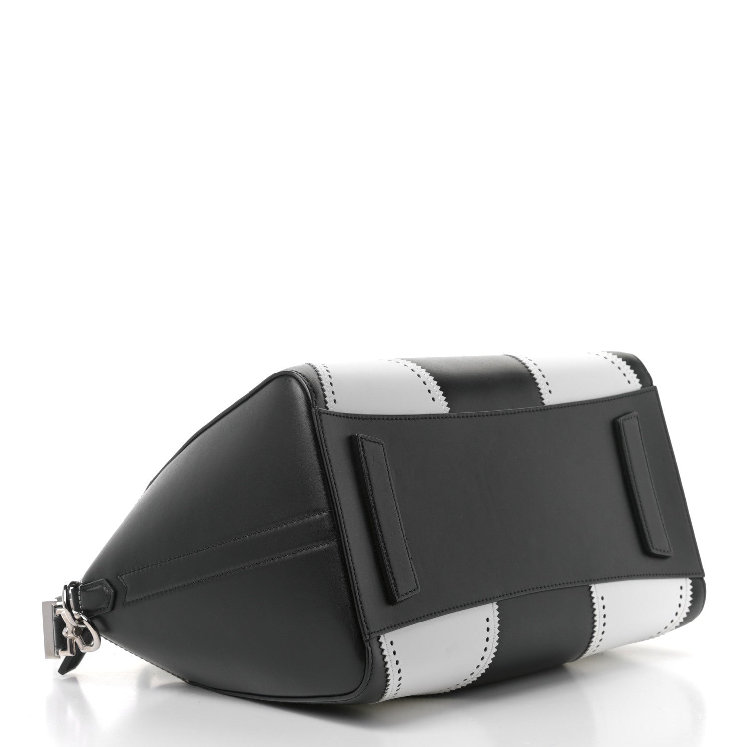 Givenchy Calfskin Brogue Medium Antigona Black White 6 of 13