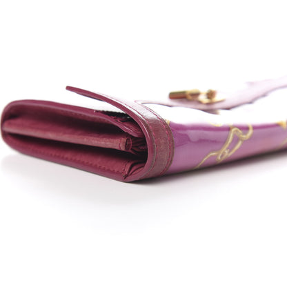 Louis Vuitton Monogram Charms Cabas Porte-Monnaie Wallet Fuchsia 11 of 12