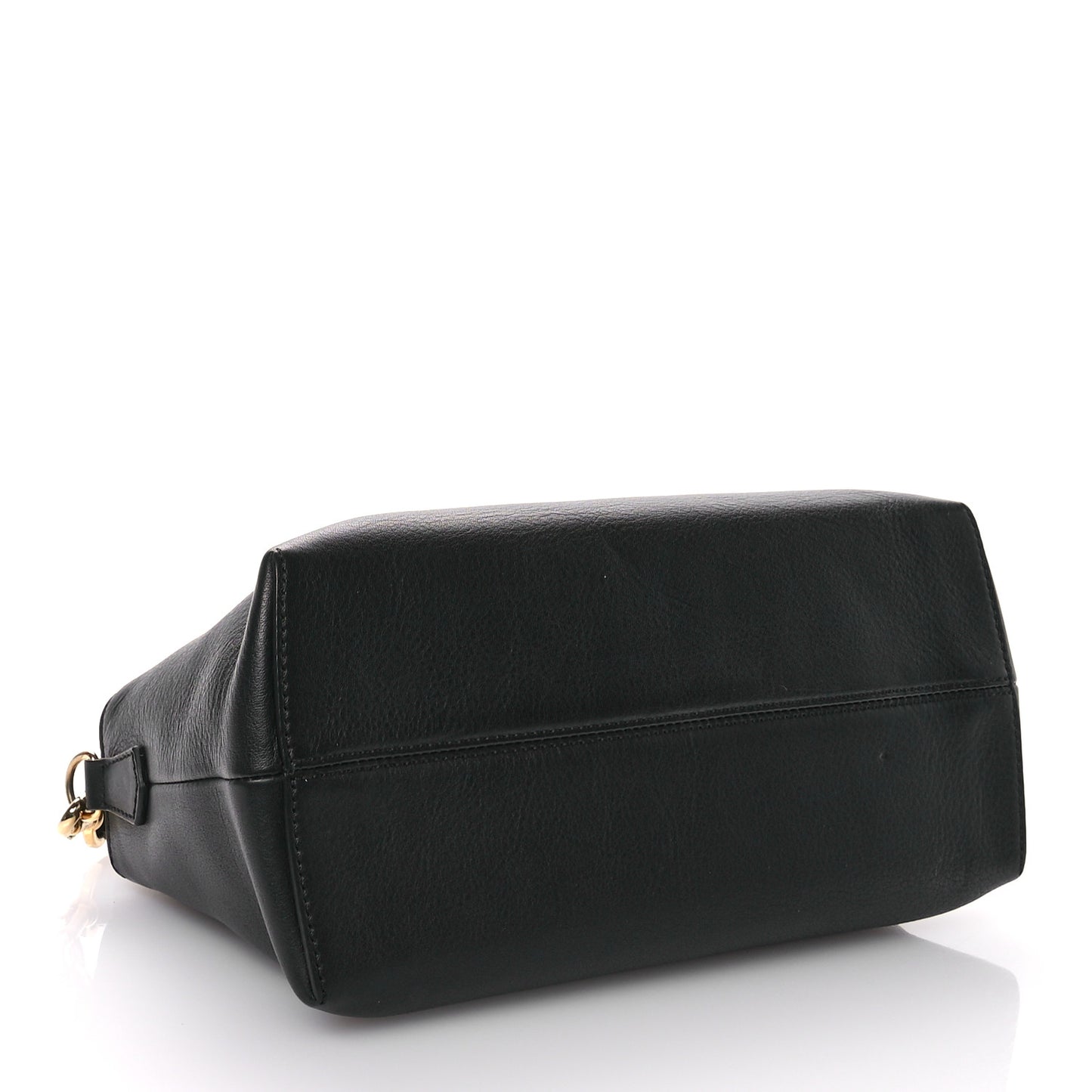 Vitello Dolce Chain Medium By The Way Boston Bag Black Grigio