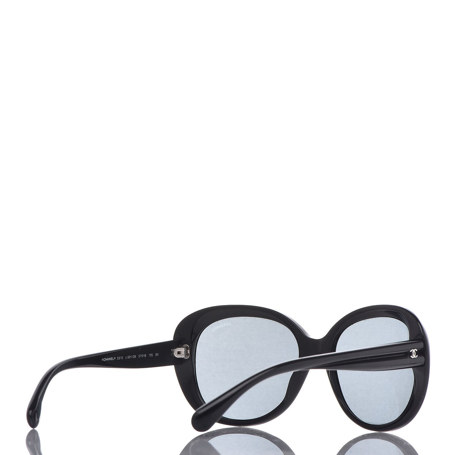 Signature Oval Sunglasses 5312 Black